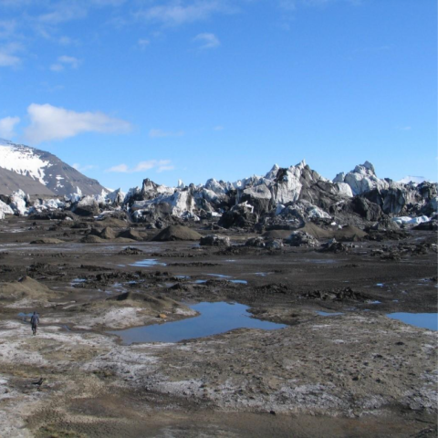 Nathorstbreen, a glacier in Svalbard