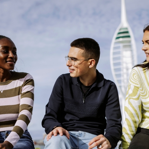 University of Portsmouth students can learn and grow on the UK's only island city