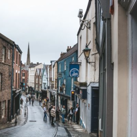 A small high street