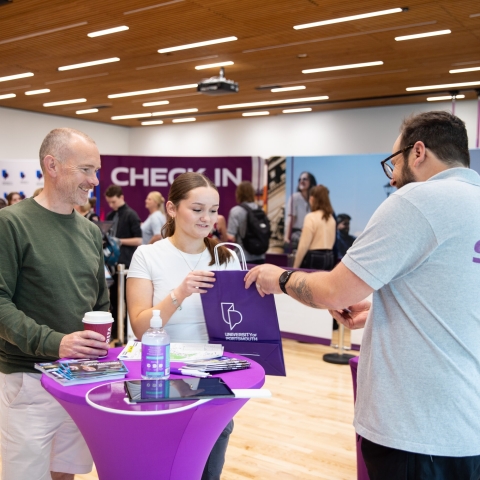 Check in at Open Experience Day