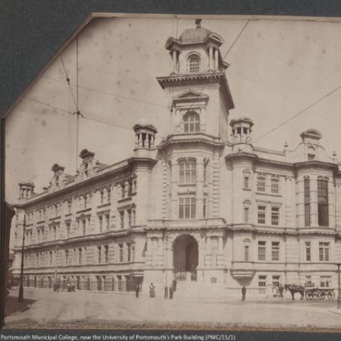 Portsmouth Municipal College, now the University of Portsmouth’s Park Building 