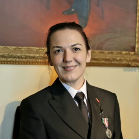 University of Portsmouth honorary degree recipient 2026: Captain Philippa Bowden