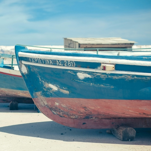 Fibreglass boat
