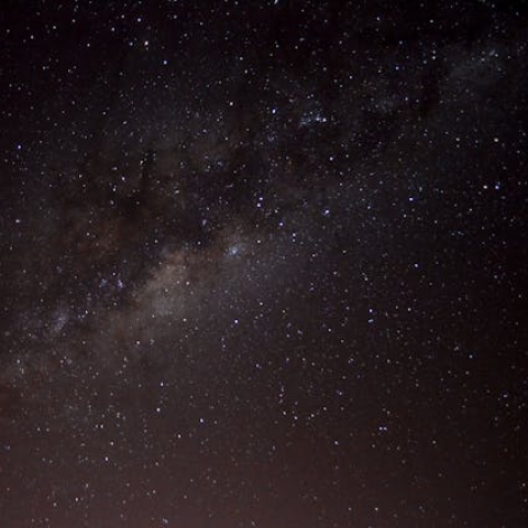 The night sky