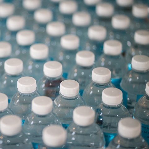 plastic bottles
