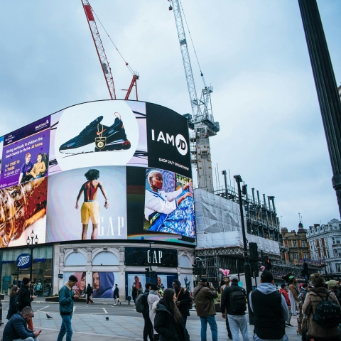Picture of digital billboards