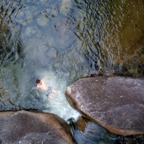 Outdoor swimmer