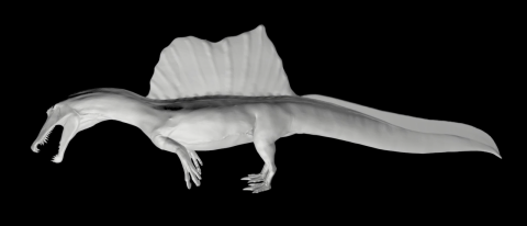 Aquatic dinosaur
