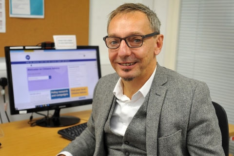 Luca Badioli, CEO of Arun & Chichester Citizens Advice 