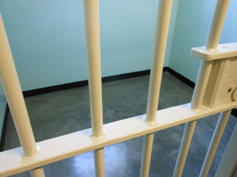 A cell door