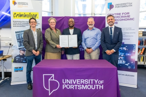 Signing of Memorandum of Understanding with the Security Institute