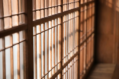Prison cell bars