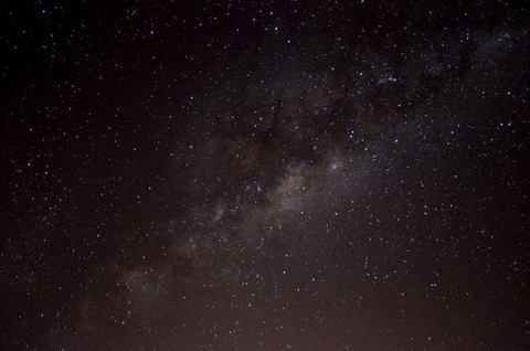 The night sky