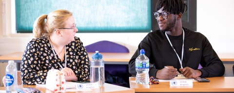 Jessica MacKlin & Anwar Jawala at Model United Nations