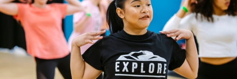 Women dancing
