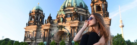 Girl in sunglasses
