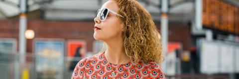 Lady in sunglasses