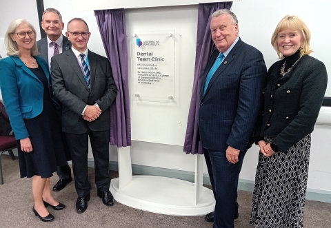UPDA plaque unveiling