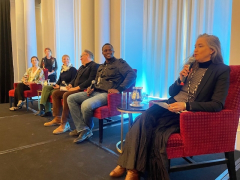 Panel discussion at Demystifying Reuse event in Ottawa