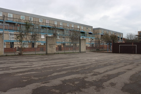 Lords Court, Landport, location of Portsmouth's PLAYCE