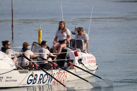 A GB Row Challenge ocean rowing boat