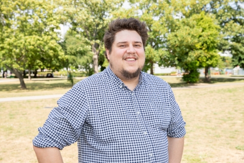 Louis Ormston, Senior Student Recruitment and Conversion Officer at the University of Portsmouth