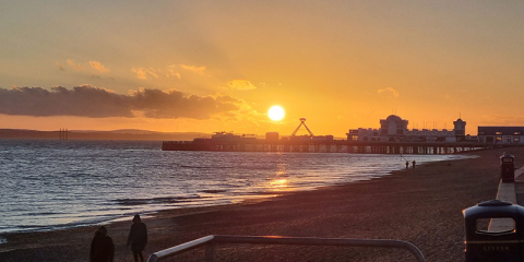 Portsmouth sunset