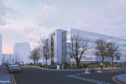Architect's impression of Eldon car park