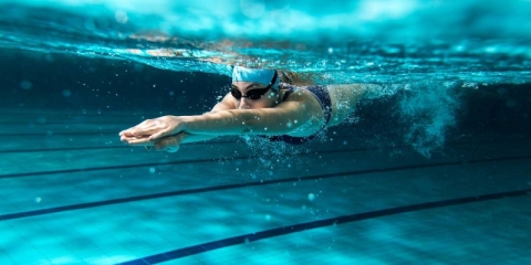 swimming