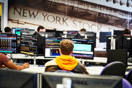 Student monitoring data on Bloomberg suite software