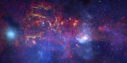 Great Observatories Unique Views of the Milky Way NASA ID: PIA12348