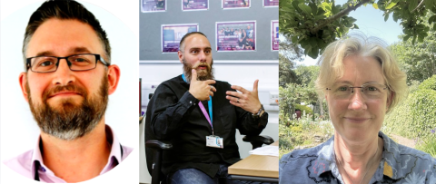 Matt, Kevin and Louisa from the IP team